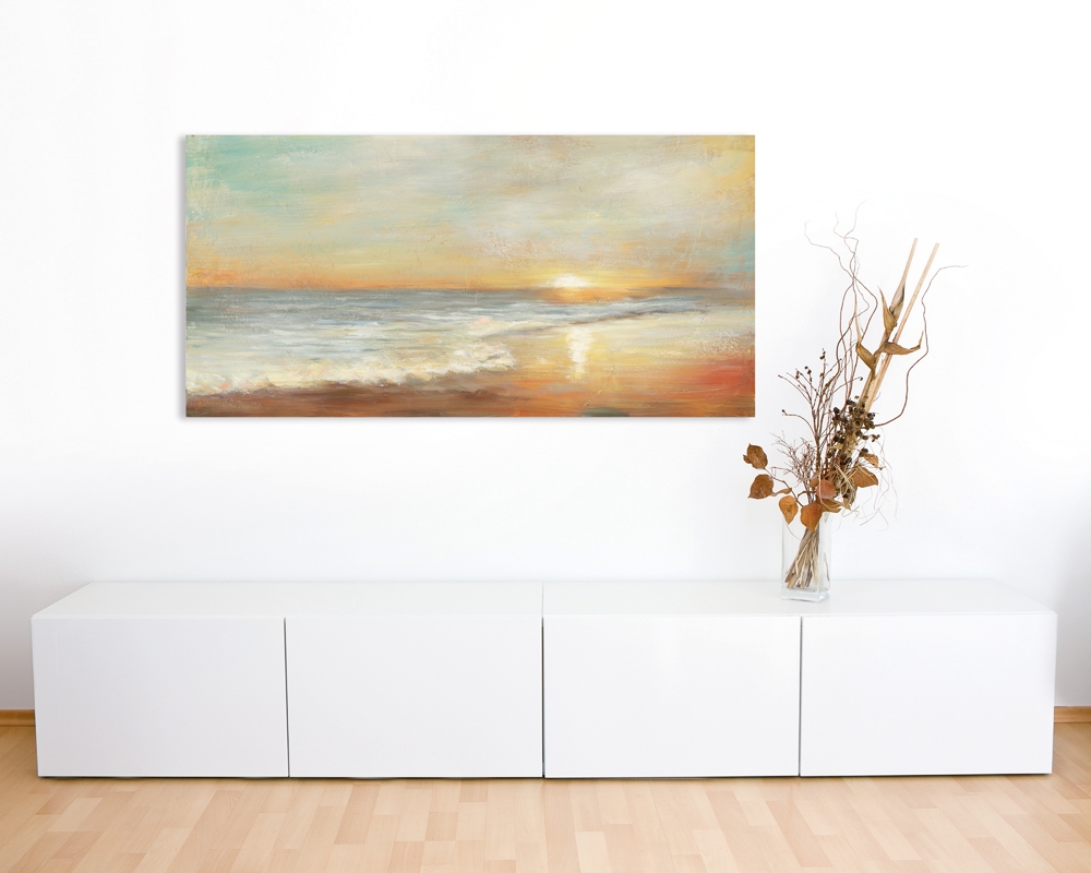 Schilderij horizon 70x140