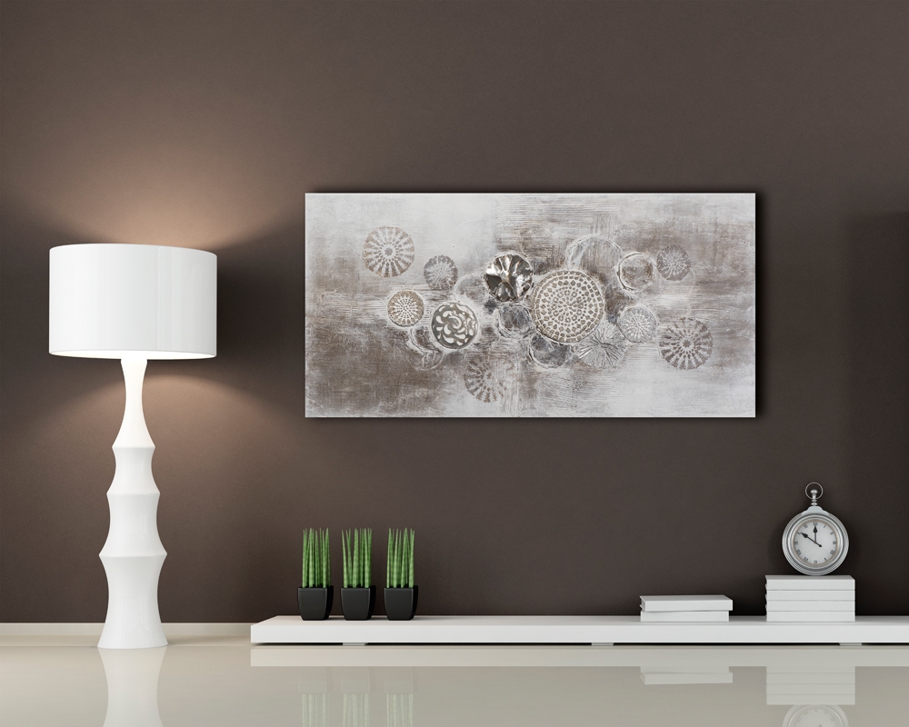 Schilderij abstract 70x140