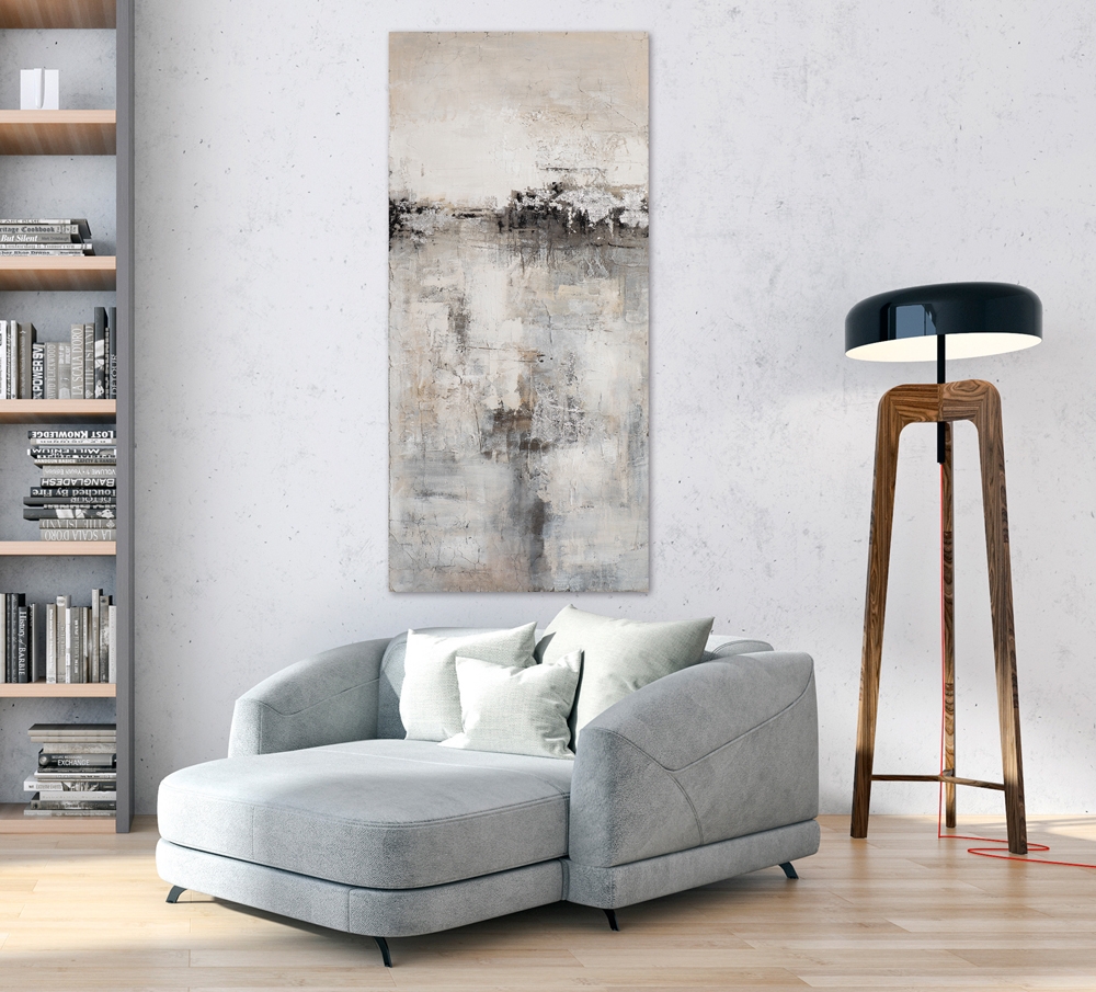 Schilderij abstract 70x150