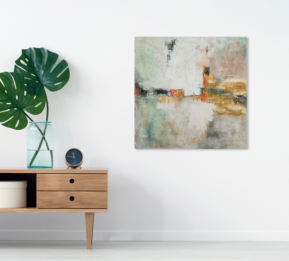 Schilderij abstract 70x70