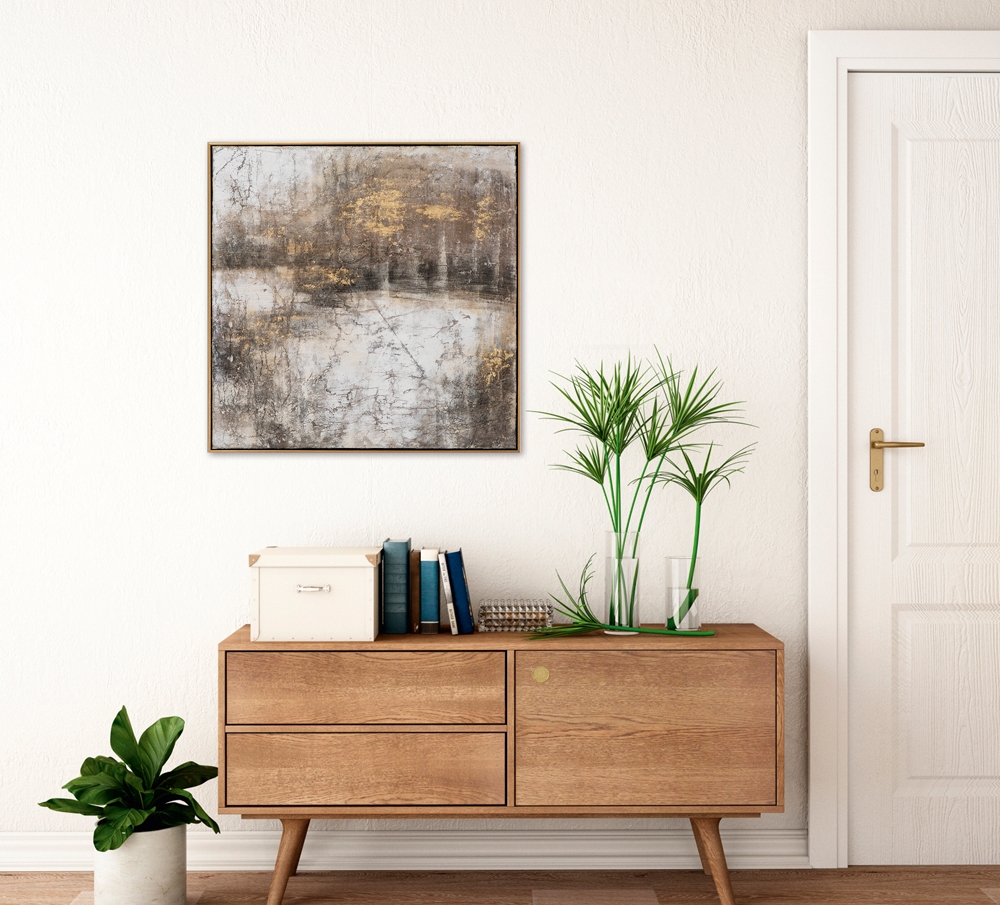 Schilderij abstract 72x72