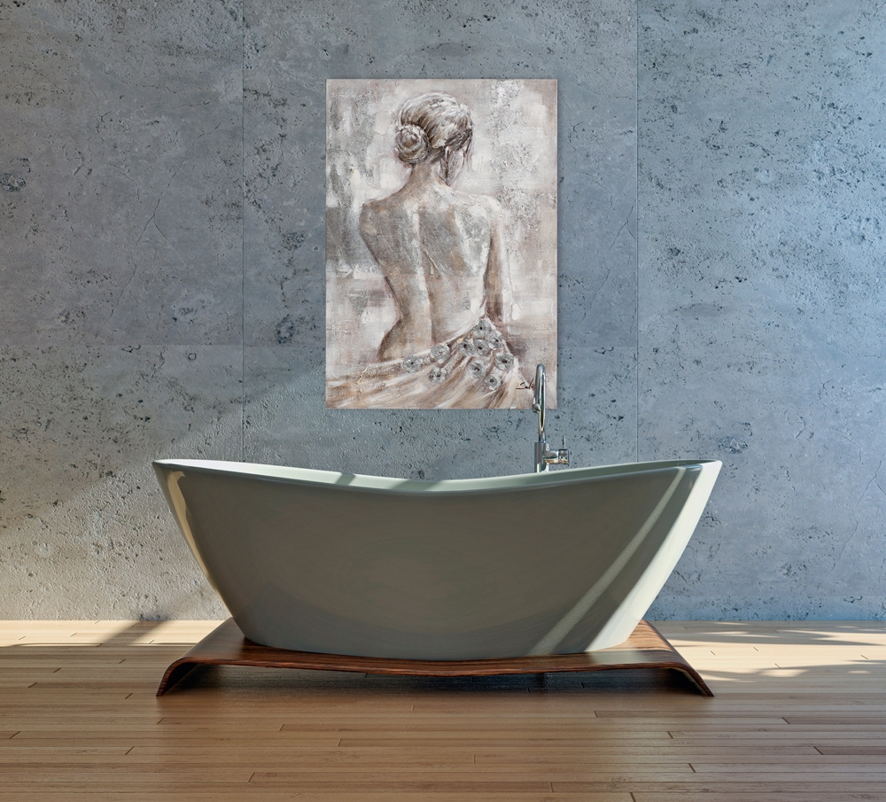 Schilderij vrouw 70x100