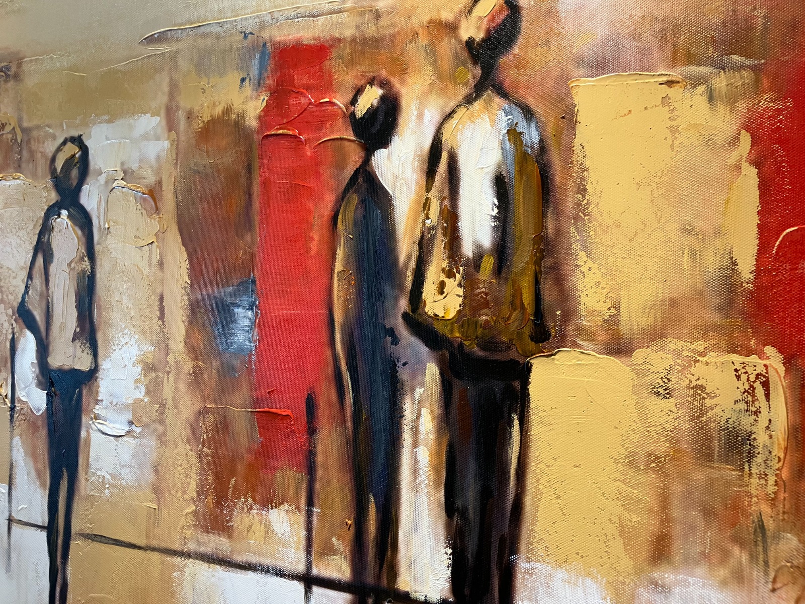 Schilderij figuratief 70x140