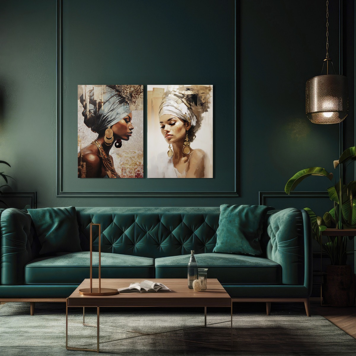 Piece of mind op canvas 70x100 