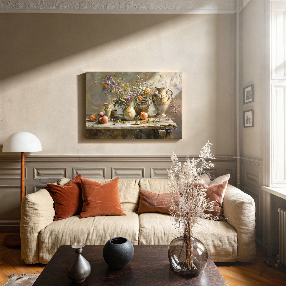 Stilleven op canvas 70x100 