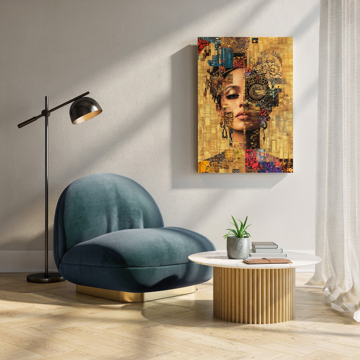 Double face op canvas 70x100 