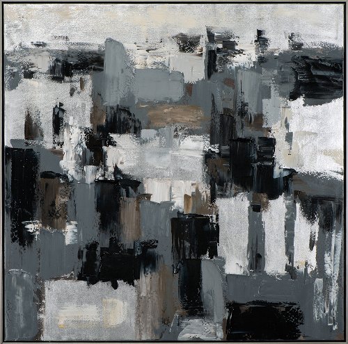 Schilderij abstract 102x102