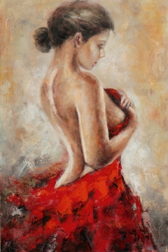 Schilderij figuratief 60x90