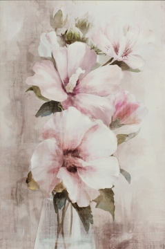 Schilderij bloemen 60x90