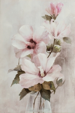 Schilderij bloemen 60x90