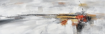 Schilderij abstract 50x150