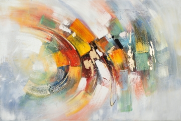 Schilderij abstract 100x150