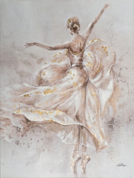 Schilderij ballerina 90x120 