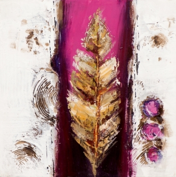 Schilderij veer 25x25