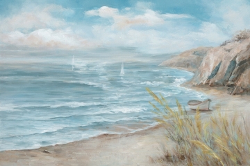 Schilderij strandzicht 80x120