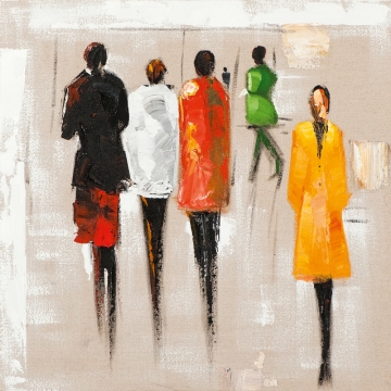 schilderij figuratief 40x40