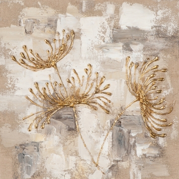 schilderij bloemen 40x40