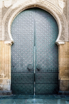 Oriental door op glas 80x120