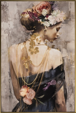 Schilderij mystic woman I 80x120 