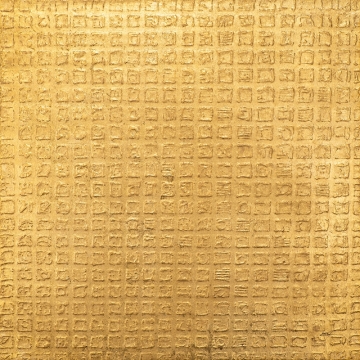 Schilderij abstract goud 100x100