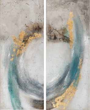 Schilderij set abstract 120x150