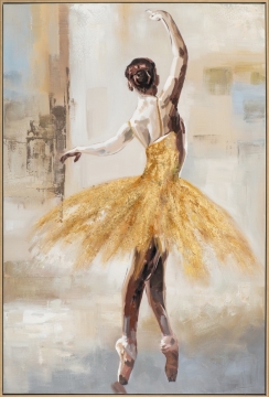 Schilderij ballerina 82x122