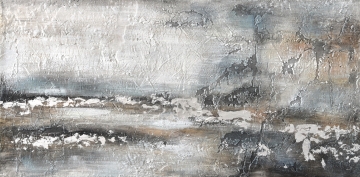 Schilderij abstract 70x140