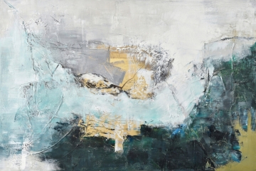 Schilderij abstract 100x150