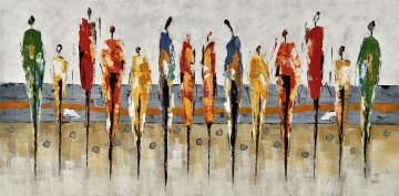 Schilderij figuratief 70x140