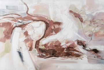 Schilderij abstract 100x150