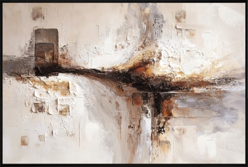 Schilderij abstract modern 100x150