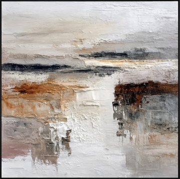 Schilderij abstract 100x100