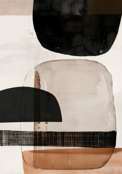 Abstract op canvas 70x100 