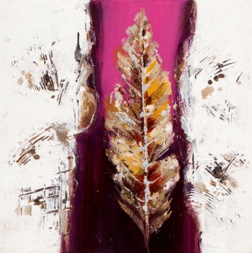 Schilderij veer 25x25