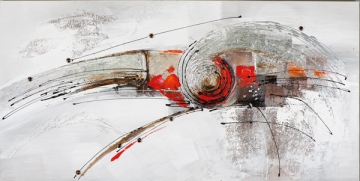 schilderij 70x140 abstract