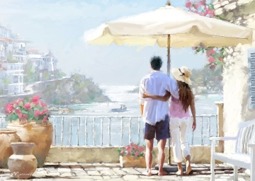Italië zomer 75x100