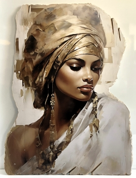 Shape Art peace of mind II 70x100