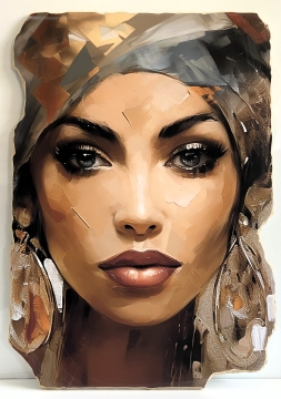 Shape Art queen 100x135