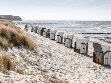 fotokunst strand en duinen 75x100