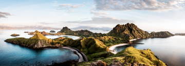 Fotokunst natuur Komodo 60x150
