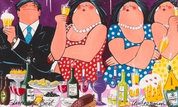 Dikke Dames 'Simply the best' 70x140