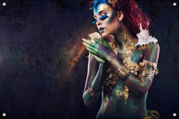 Tuinposter Queen of the ocean 70x100