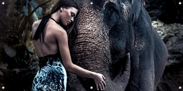 Tuinposter Peace of nature 70x140