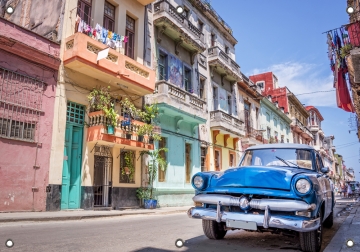 Tuinposter cuba 70x100