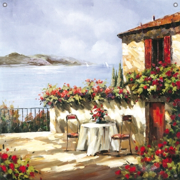 Tuinposter Toscane 80x80