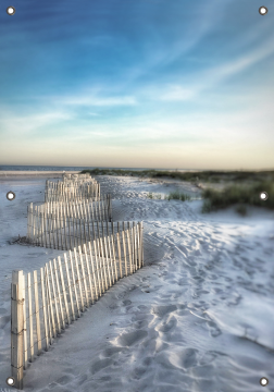 Tuinposter strand 70x100