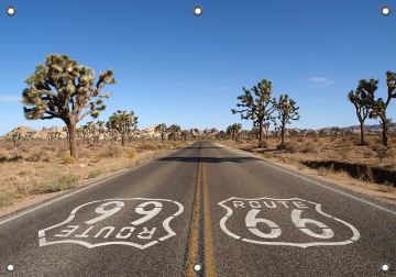 Tuinposter route 66 70x100