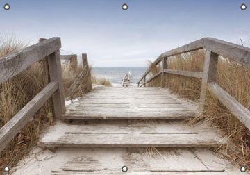 Tuinposter strand 70x100