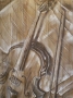 Schilderij viool op steigerhout  60x80 thumbnail