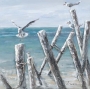 schilderij strand 100x100 thumbnail